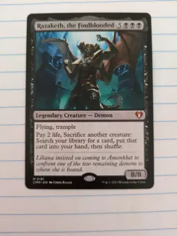 *** Razaketh, the Foulblooded *** Hour of Devastation MTG NM/LP English - Image 2