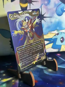 Kefka, Court Mage (0543) (Borderless) (Surge Foil) Final Fantasy Foil - Image 2