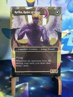 Kefka, Court Mage (0543) (Borderless) (Surge Foil) Final Fantasy Foil - Image 4