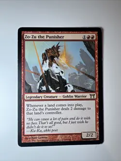 zo-zu the punisher - English - MTG CPK - LP-MP - Image 1