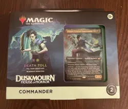 Duskmourn: House of Horro - Death Toll - Commander Deck - FACTORY SEALED - Image 1