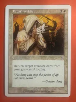 Breath of Life - 7th Edition - Magic The Gathering NM/M (Never Played) - Image 1