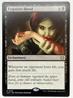 Exquisite Blood NM Commander: the Lost Caverns of Ixalan Magic: The Gathering - Image 1