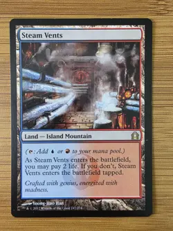 Steam Vents - Return to Ravnica (NM) - Image 1
