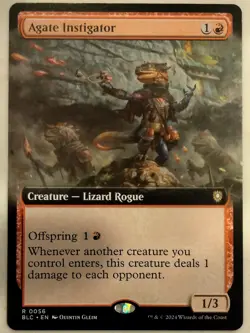 MTG: Bloomburrow, Borderless Lot Of (4) Pollywog Prodigy *Unplayed* M. Rare/Rare - Image 5