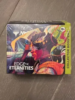 Magic the Gathering EDGE OF ETERNITIES COLLECTOR BOOSTER BOX Factory Sealed - Image 1