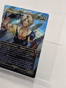 Tidus Yuna's Guardian Borderless Surge Foil Commander FINAL FANTASY - Image 3