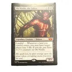 Ob Nixilis, the Fallen Commander: Tarkir: Dragonstorm Regular - Image 1