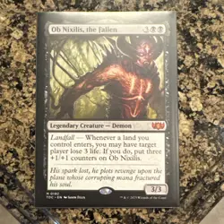 Ob Nixilis, the Fallen Commander: Tarkir: Dragonstorm Regular - Image 2