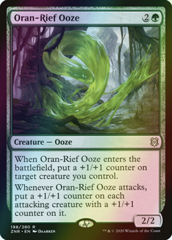 MTG Oran-Rief Ooze Foil ** Zendikar Rising ** English (NM) - Image 1