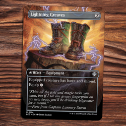 Lightning Greaves - Lost Caverns of Ixalan - Magic the Gathering - Image 1