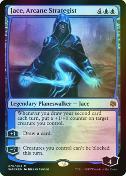 MTG Jace, Arcane Strategist Foil ** War of the Spark ** English (LP) - Image 1