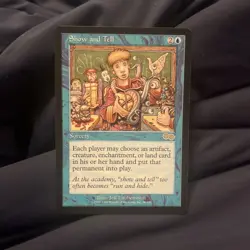 Show and Tell (Urza's Saga) NM MTG - Image 1