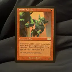 Goblin Lackey (Urza's Saga) NM MTG - Image 1