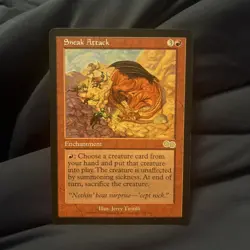 Sneak Attack (Urza's Saga) NM MTG - Image 1