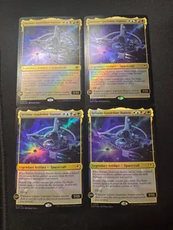 x4 - Infinite Guideline Station - FOIL Edge of Eternities EOE MTG - NM - Image 1