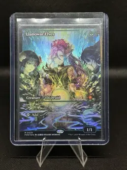 Llanowar Elves (Showcase) Foundations Foil - Image 1