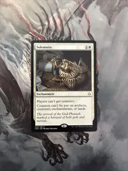 Solemnity - Hour of Devastation | Lightly Played, Great Condition [MTG] - Image 1