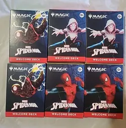 SDCC 2025 Magic The Gathering x Spider-Man Welcome Cards(6) +Bonus(s) - Image 1