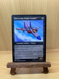 Starscream Power Hungry // Starscream Seeker Leader - NM - MTG Transformers - Image 2