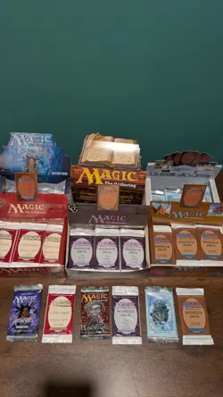 Lot of 6 Vintage Magic The Gathering MTG Packs - Unopened Booster Packs Chaos - Image 1