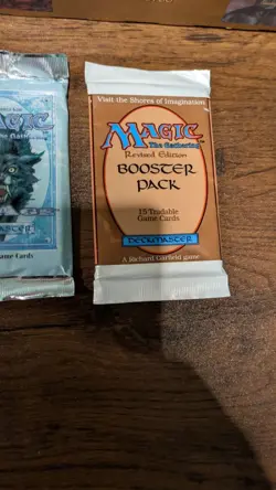 Lot of 6 Vintage Magic The Gathering MTG Packs - Unopened Booster Packs Chaos - Image 2