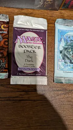 Lot of 6 Vintage Magic The Gathering MTG Packs - Unopened Booster Packs Chaos - Image 4