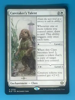 Mtg Caretaker's Talent Bloomburrow Regular - Image 1