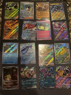 Pokemon TCG 16 Card Mixed Lot #4 Full Art Pokeball Ex - Image 1