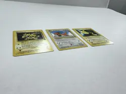 Set Of 3 Mint Pokemon The First Movie promo cards Pikachu/Electabuzz 2000 - Image 2