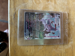 espeon aleternate artwork almost min condition pokemon card never played with - Image 1