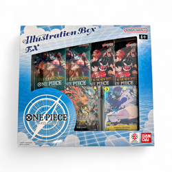One Piece Card Game Illustration Box EX OP-08 OP-09 2 Promotion Cards + 4 Packs - Image 1
