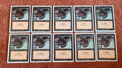 MTG Magic the Gathering -- LOT of (x10) - REVISED 3rd Ed. -- DARK RITUAL Cards - Image 1