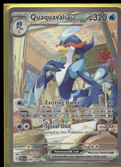 Pokemon Card - 260/193 - Paldea Evolved EN - Quaquaval ex - SIR - Image 1