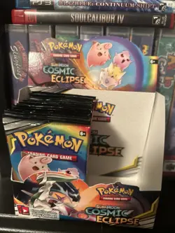 Pokemon Trading Card Game Sun & Moon Cosmic Eclipse Booster Pack 820650805899 - Image 1