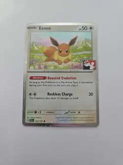 Eevee 143/191 - Series 7 Prize Pack - League Promo - NM Pokemon TCG Holo Card - Image 1