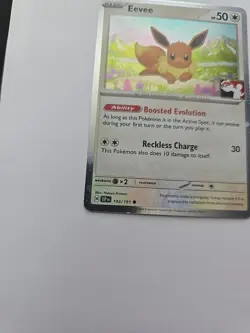 Eevee 143/191 - Series 7 Prize Pack - League Promo - NM Pokemon TCG Holo Card - Image 5