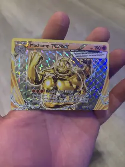 Pokemon TCG Machamp Evolutions Card 60/108 Break XY Holo Rare - Image 1