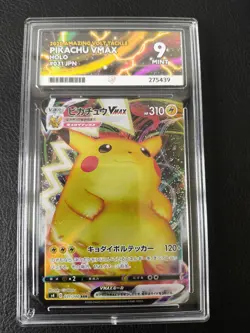 Ace 9 Pikachu VMAX 031/100 RRR Amazing Volt Tackle Japanese Pokemon Card - Image 1