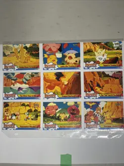 Pikachus Vacation (Lot of 9)- Topps Pokemon - Charizard - NM Cards - Blue Logo - - Image 1