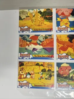 Pikachus Vacation (Lot of 9)- Topps Pokemon - Charizard - NM Cards - Blue Logo - - Image 4