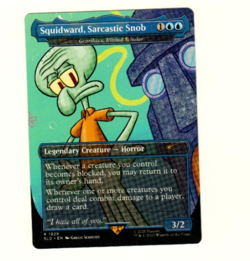 Squidward, Sarcastic Snob Secret Lair Magic The Gathering Card - Image 3