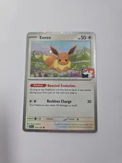 Eevee 143/191 Series 7 Prize Pack - League Promo - NM Pokemon TCG Holo Card - Image 1