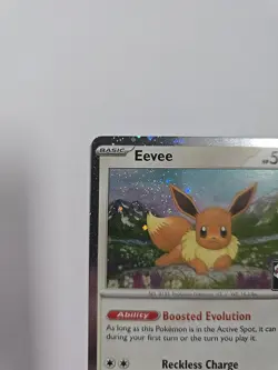 Eevee 143/191 Series 7 Prize Pack - League Promo - NM Pokemon TCG Holo Card - Image 2