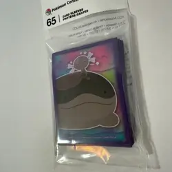 Pokemon TCG Wooper Clodsire Wetland Wonders 65 Card Sleeves Brand New Sealed - Image 3