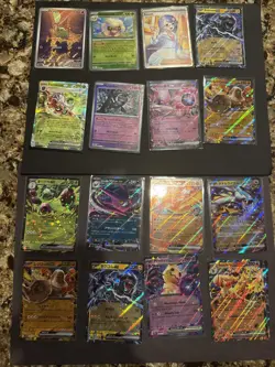 Pokemon TCG 16 Card Mixed Lot #3 Full Art Pokeball Ex - Image 1