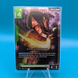 Char’s Gelgoog GD01-023 LR | ENGLISH | Gundam Card Game, Newtype Rising NM - Image 3