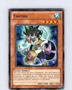 Yu-Gi-Oh TCG Yaksha STOR-EN037 Unlimited Common Card LP-NM - Image 1