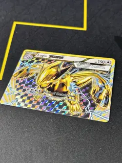 Lugia BREAK 79/124 - XY Fates Collide Full Art Holo Ultra Rare Pokemon Card - LP - Image 2