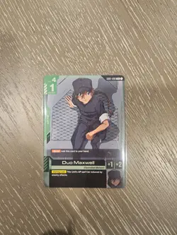 Duo Maxwell Alternate Art Foil Promo Card - GD01-090 R NM -Gundam TCG Card Game - Image 2
